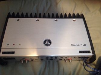 JL Audio Slash v2 Series 500/1v2 Mono subwoofer amplifier