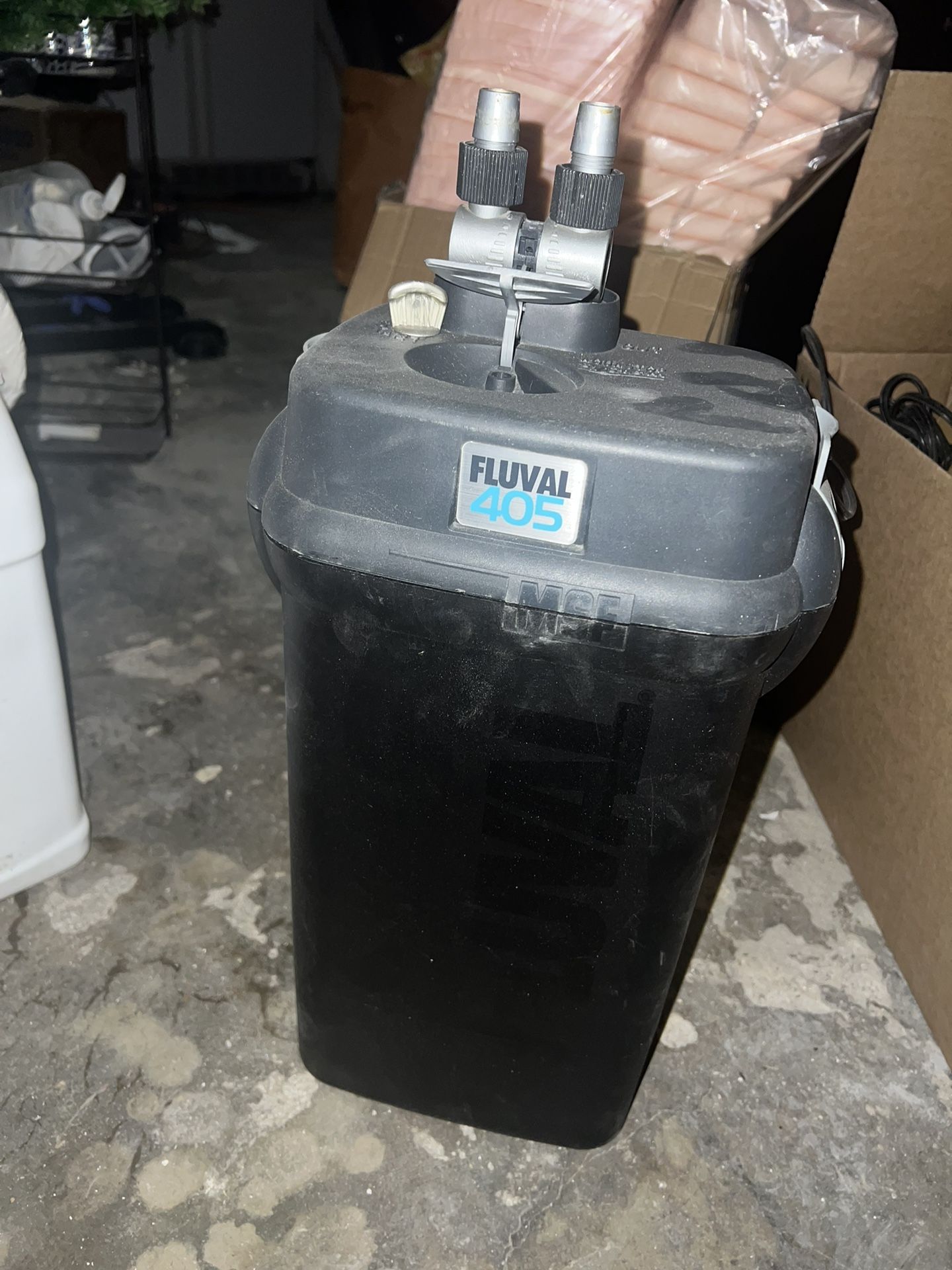 Aquarium Pump and Canister Water Canister Filter by FluVal Model 405 100 Gallon External for