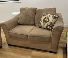 Free Microfiber Loveseat
