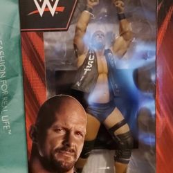 WWE STONE COLD STEVE AUSTIN Premium PCS 11.5 Inch Statue W/ DISPLAY STAND NEW