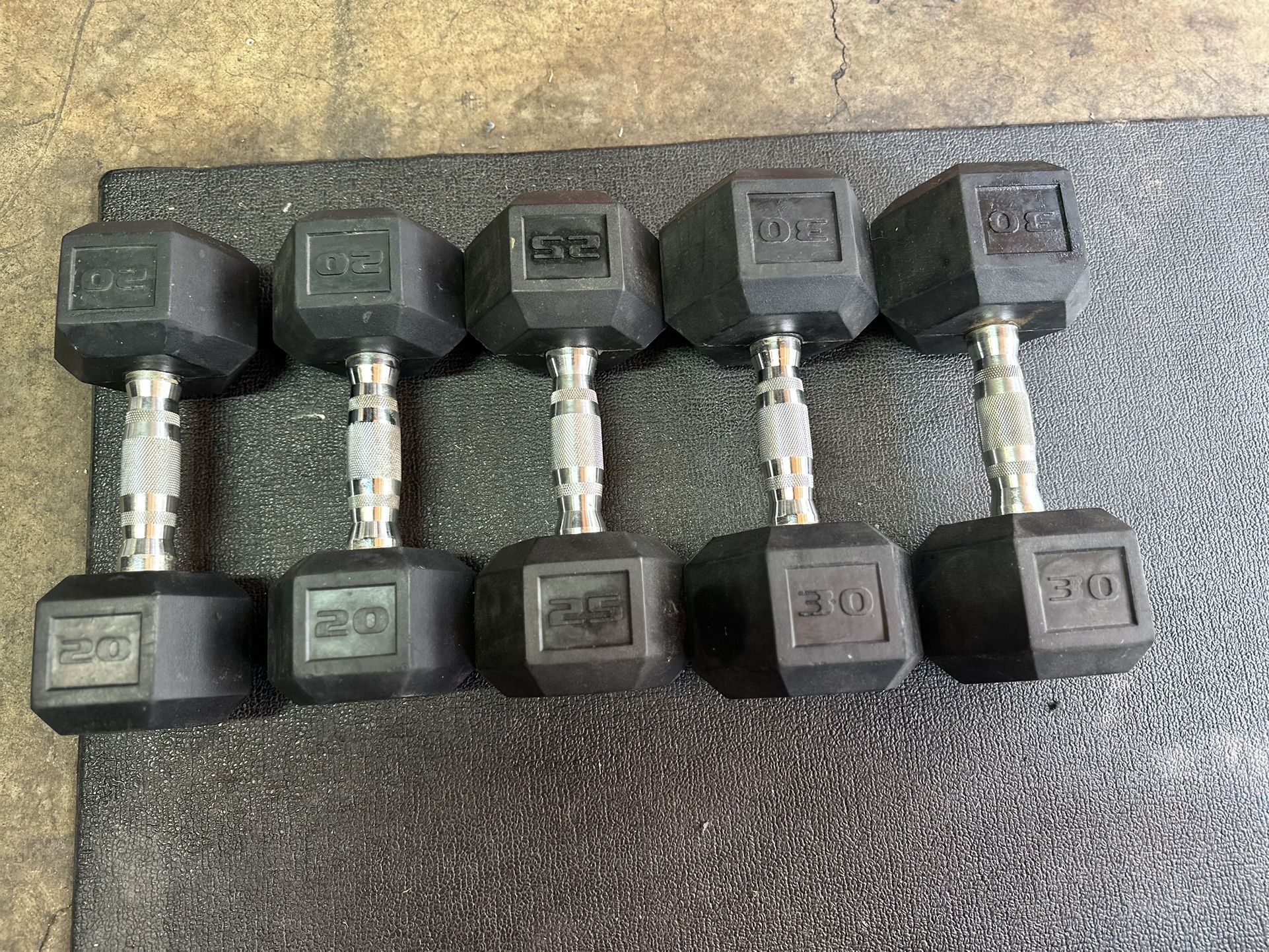 125lbs Of Dumbbells