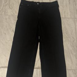 RSQ Baggy Black Jeans Size 34x30