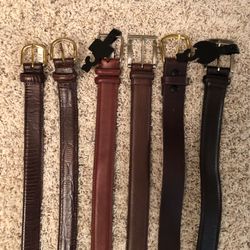 Men’s Leather Belts Brand New Brown Size 48