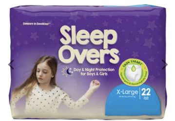 Cuties Sleep Overs Absorbent Underwear X-Large