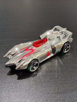 Hot Wheels Speed Racer Mach 4 Car Chrome (2008)