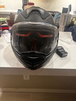 LS2 Full-Face Motorcycle Helmet Matte Black