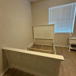 White Bed Frame 