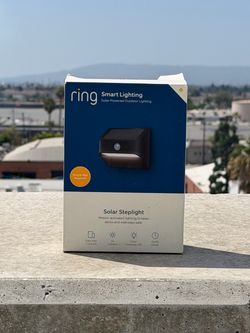 Ring | Solar Steplight | Black