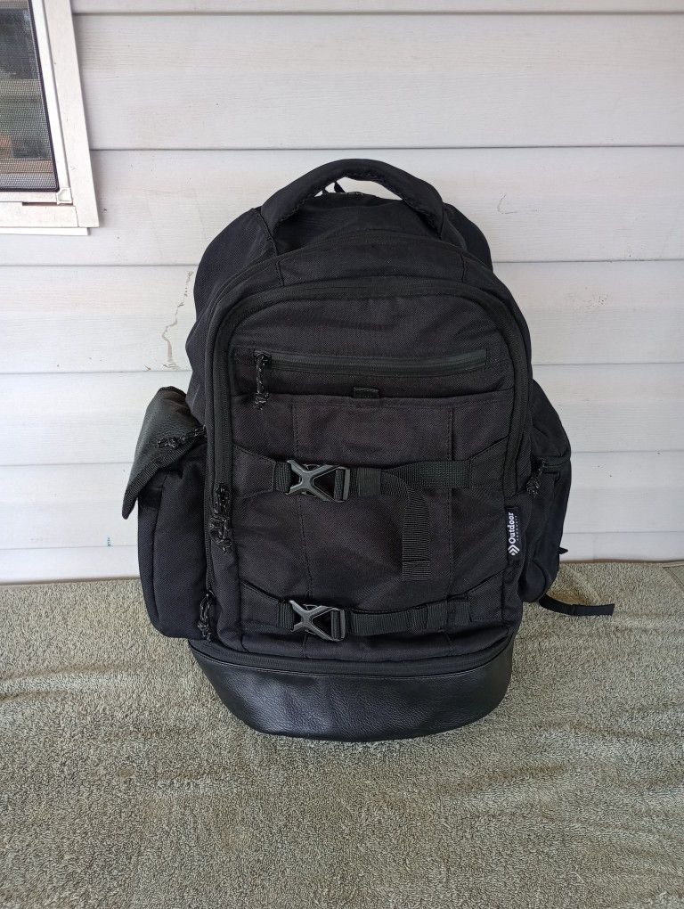 Laptop Backpack Black Outdoor Products