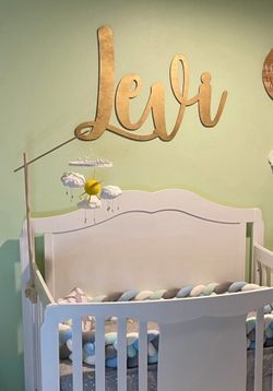 Levi - wood letters