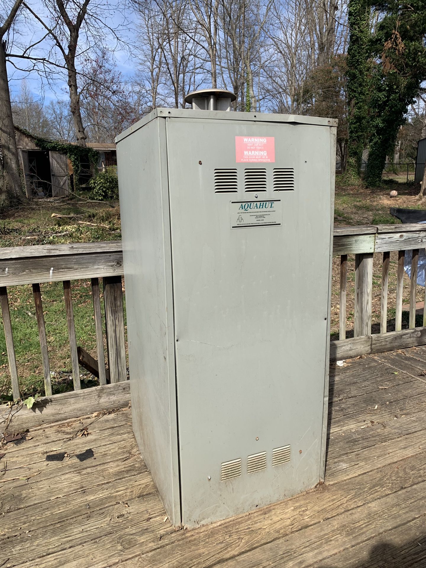 Aquahut Water Heater Enclosure