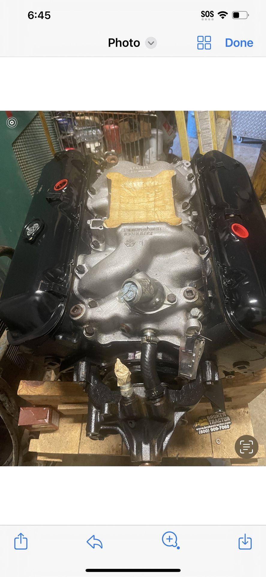 454 Engine In Creat
