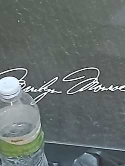 Marlin MONROE PAINTING WITH FRAME 