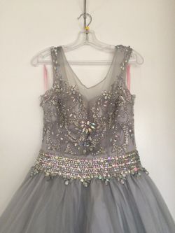 Gorgeous Grey Sequins Dress: Prom, Birthdays, any event