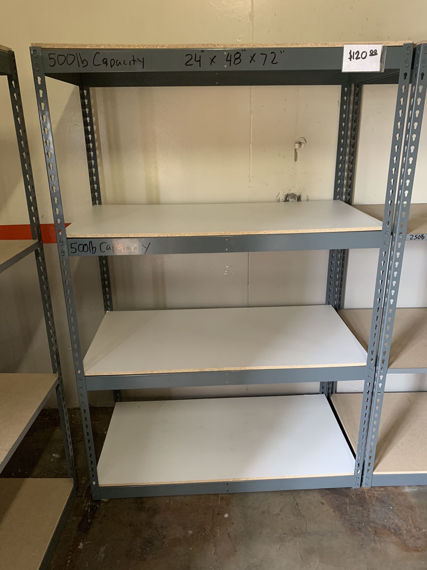 Laminated Shelving Unit - Shelves with Laminate Board- Heavy Duty ...