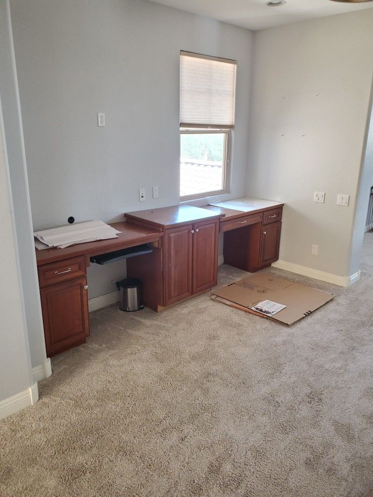 Cabinet Desk Built In, Already Disassembled