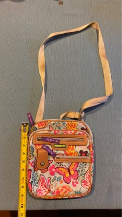 Lily bloom handcrafted shoulder bag/backpack