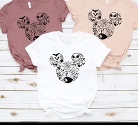 Jack Skellington Halloween Disney Spooky Shirts Custom 