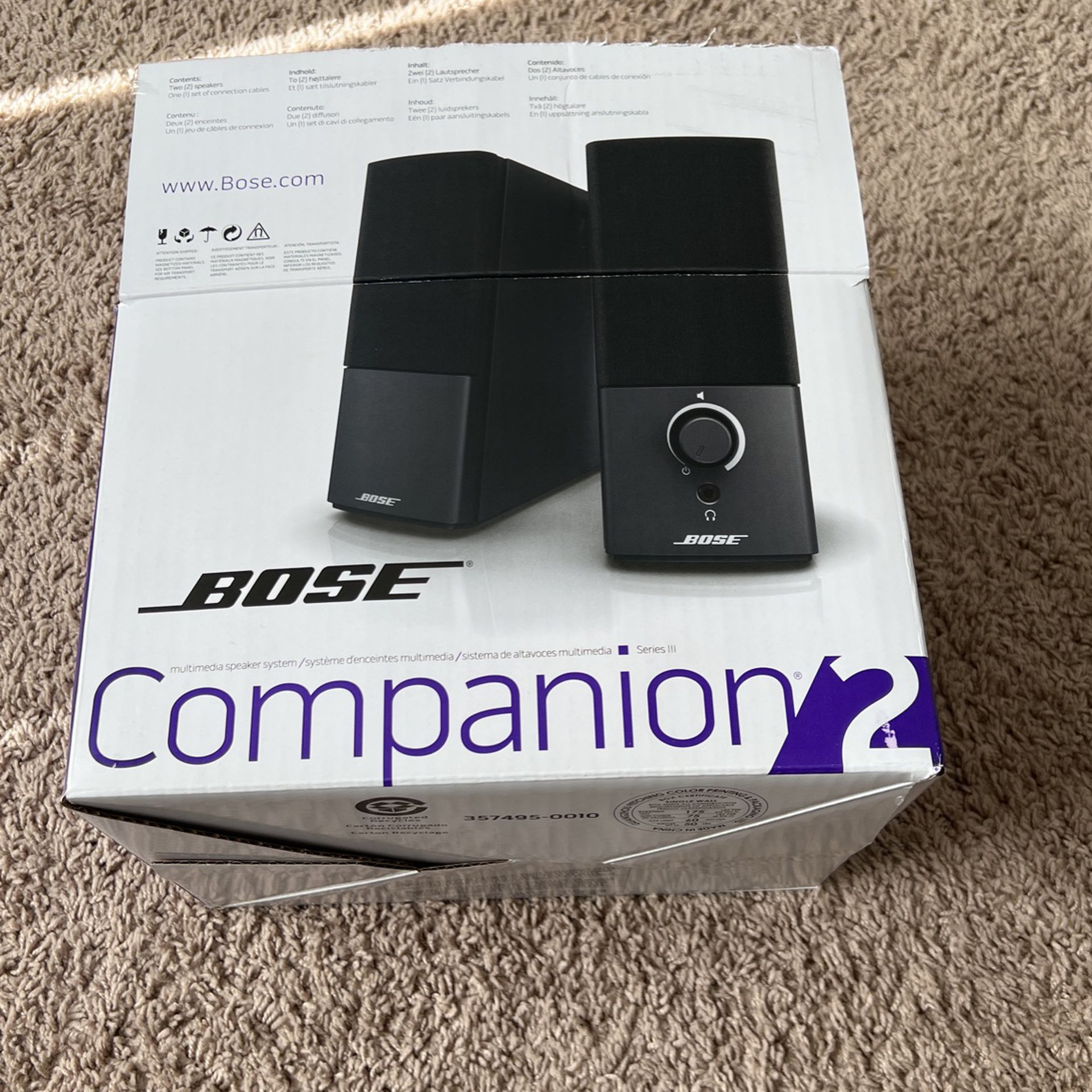 Enceinte Bose pour ordinateur – Audio-connect