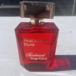 Macarena Paris Boulevard Rouge Extrait ( Baccarat rouge 540)