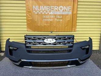 Fit 2016 2017 2018 2019 Ford Explorer Front Bumper complete  10055 Belknap Rd, Sugar Land, TX 77498  832**597**0840 