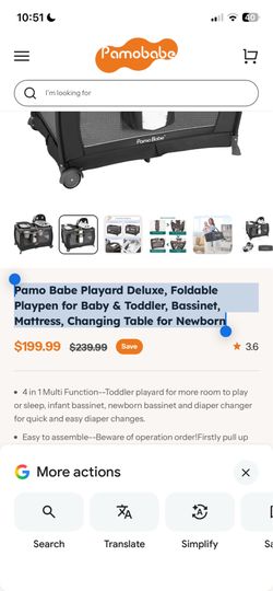 Baby deluxe playard