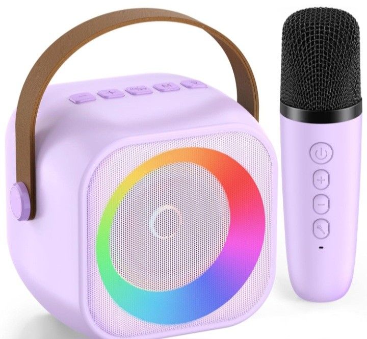 IROO Karaoke Machine for Kids, Purple