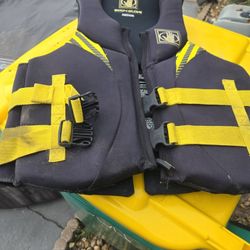 Life Jacket And Wet Suits With Booties To