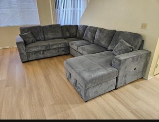 Corduroy couch new in box / firm price