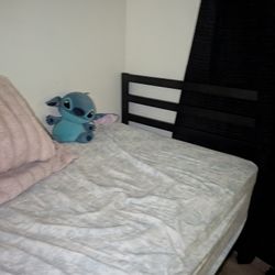 Twin Size Bed Frame And Mattress 