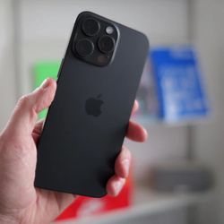 I Phone 15 Pro Max Brand New. Black. 