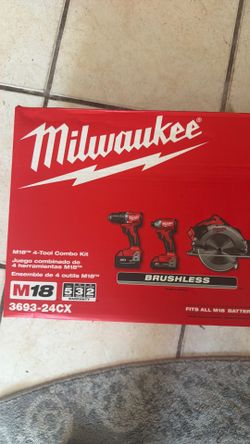 Milwaukee 4 tool combo