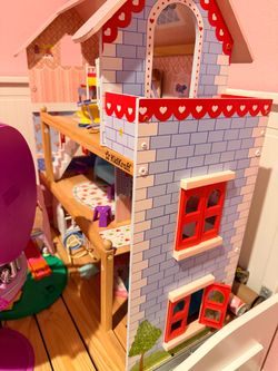 KidKraft Wooden Dollhouse with Furniture
