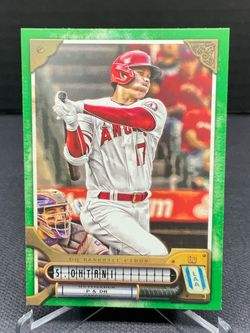 2022 Topps Gypsy Queen Shohei Ohtani Green Parallel (1)