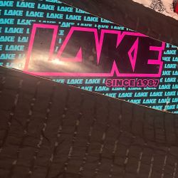Miami Vice Lake Skateboard Deck 