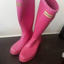 Kids Size 5 Hunter Rain Boots - great condition! 