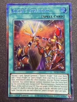 Joker’s Straight Collector’s Rare
