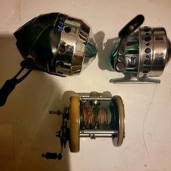 Lot Of 3 Vintage Fishing Reels / President by Shakespeare, Shakespeare  for Sale in Miamisburg, OH - OfferUp