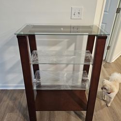 Glass Shelf Stand