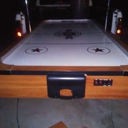 Air Hockey Table With Overhang Scoreboard From Classic Bros
