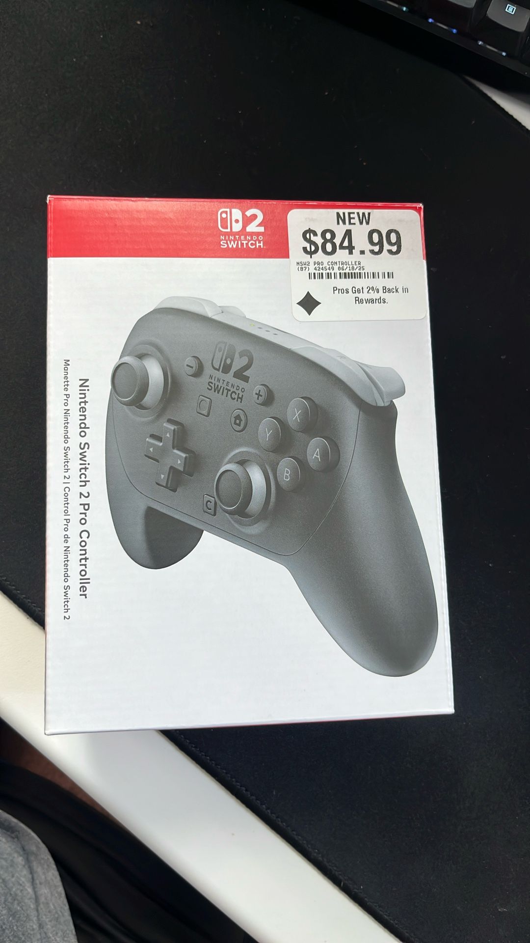 Switch 2 Pro Controller