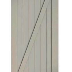 96” x 36” Z-Shape Solid Wood Core Barn Door | New in Box