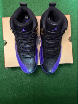 Air Jordan retro 12 field purple size 11.5 great condition with shoe box.