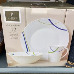 Porcelain Plate/bowl/mug Set