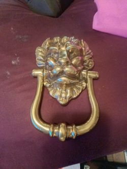 Antique Brass Knocker
