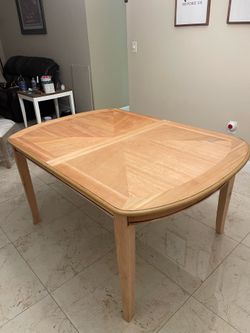 All wood table ready for stain