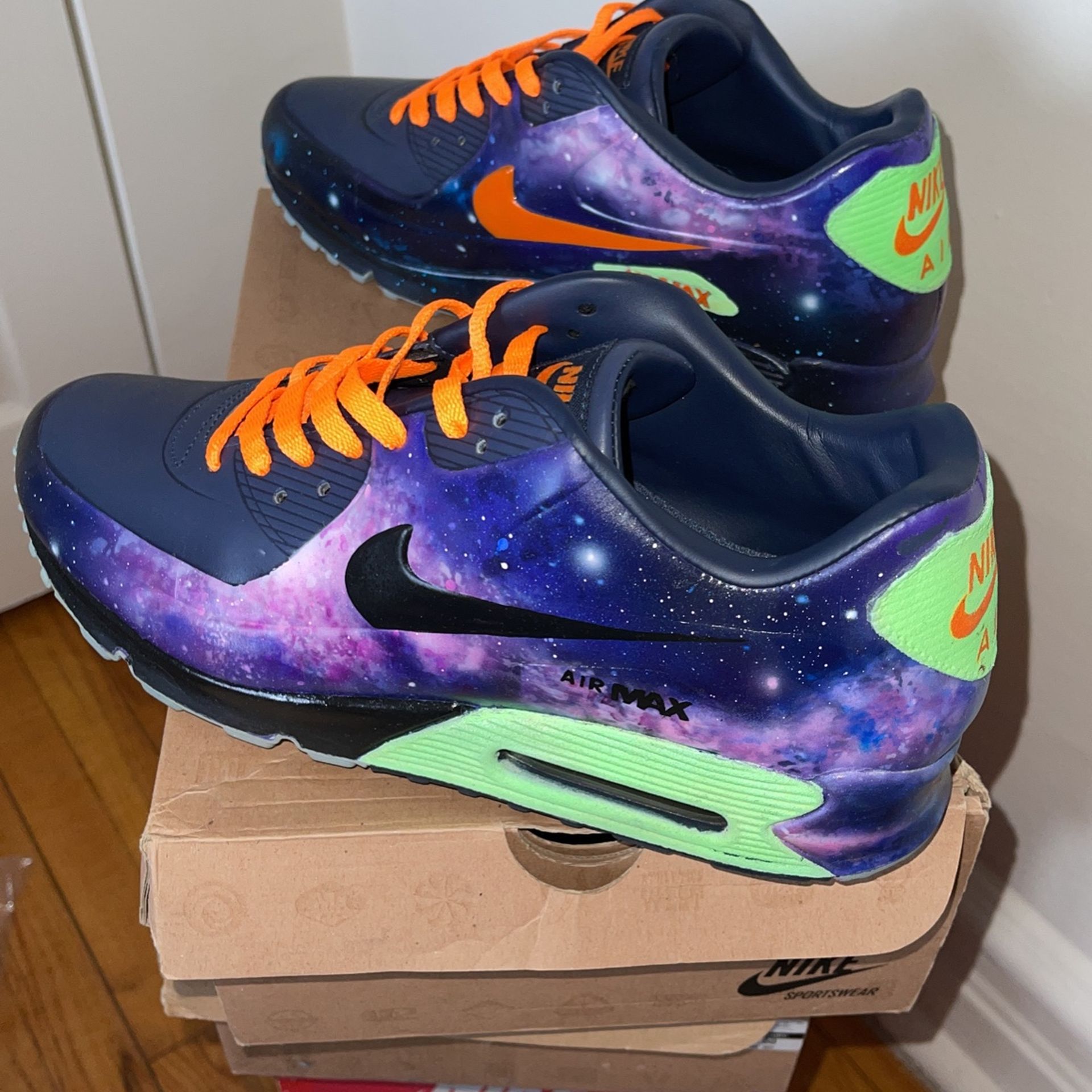 Nike Vac Tech Air Max 90 Galaxy Custom for Sale in Brooklyn New York OfferUp