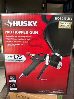 Hopper spray gun & paddle