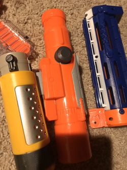 Accessories for Nerf guns. $5 for each.