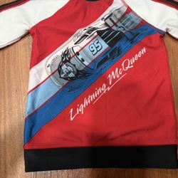 Disney Store Lighting McQueen Swim Shirt,size4